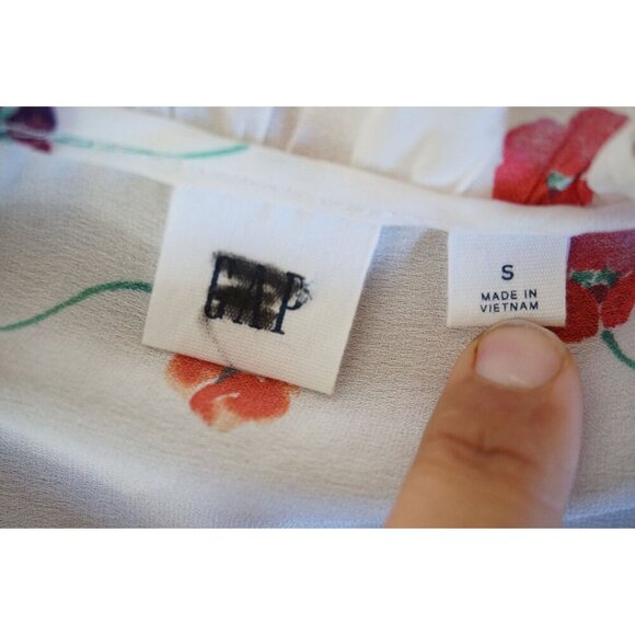 Gap Women's Floral Long-Sleeve Zen Top, Size S - Picture 3 of 15